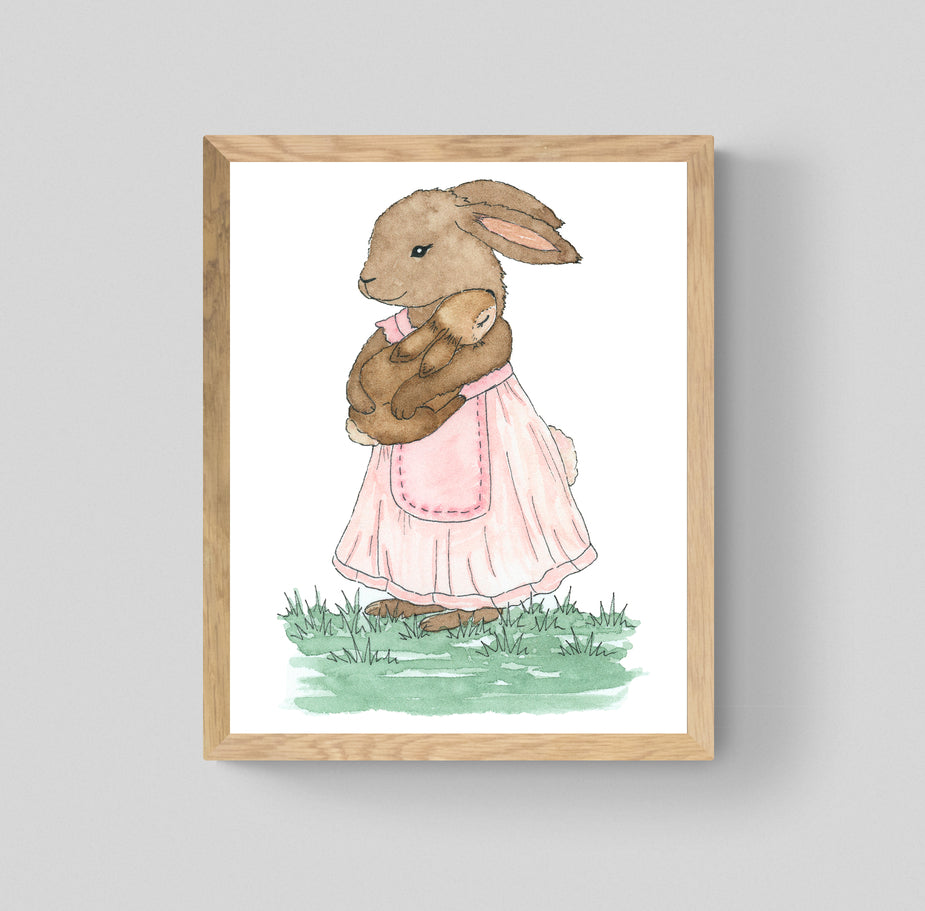 Mama Bunny Print