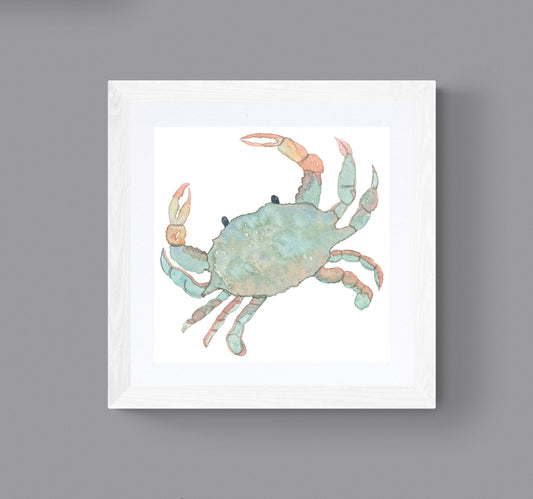 Blue Crab Print